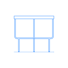 Furniture Side Tables End Tables Blu Dot Roundhouse Side Table Low Svg Line Art, Free Vectors File